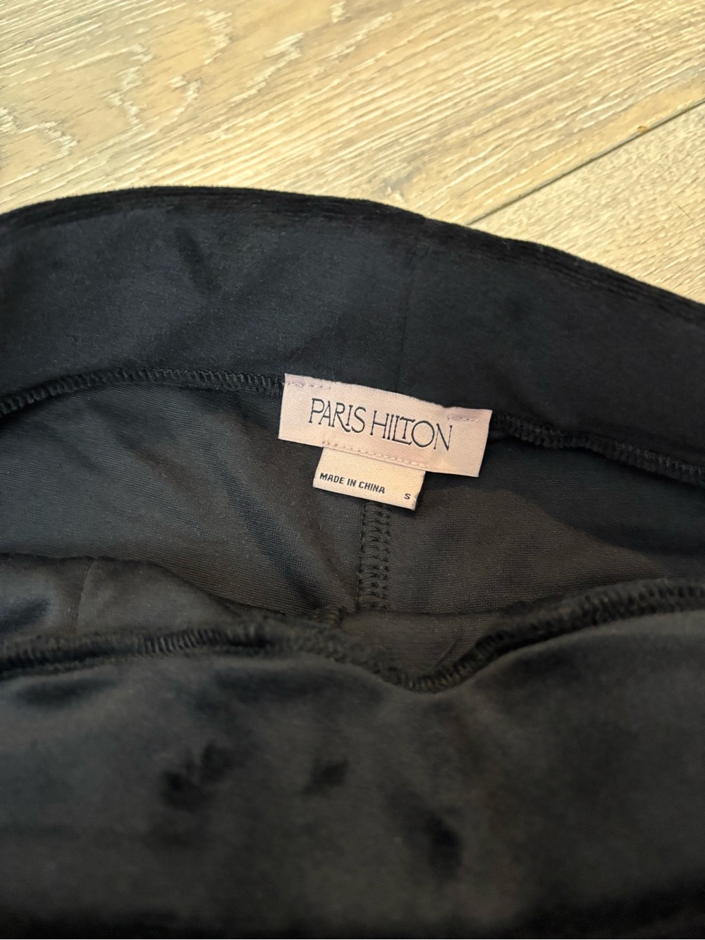 Black Velour Star Zip Hoodie & Jogger Set - Picture 2 of 3